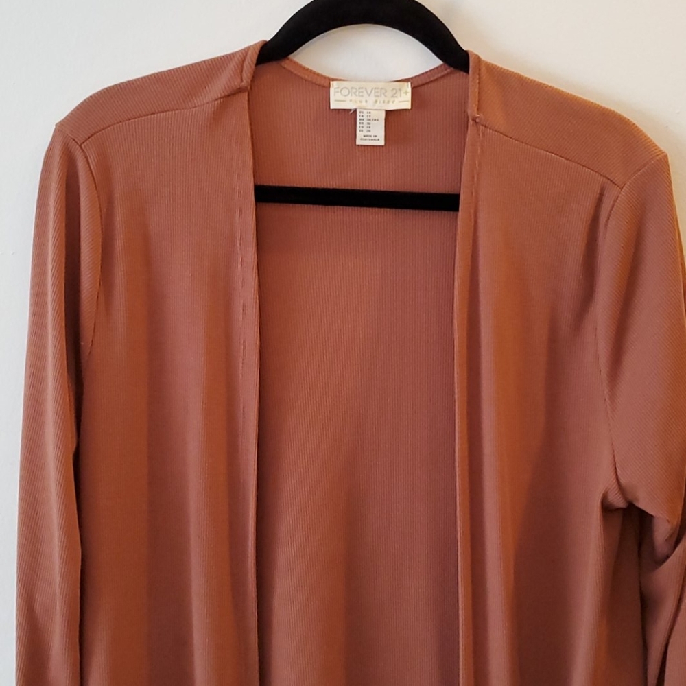 Long Blush cardigan